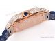 THB Factory Cartier Ice Out Santos Extra-Thin movement Watch Rose Gold-Black Rubber strap (6)_th.jpg